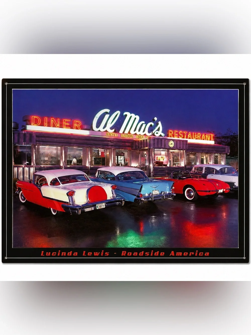NEW Al Mac’s Diner Restaurant Metal Sign